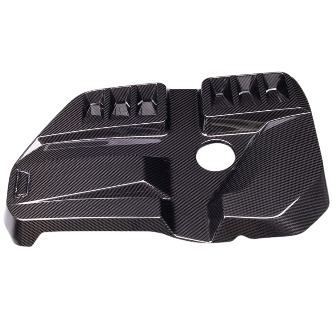 BMW M3/M4 G8X DRY CARBON FIBRE ENGINE COVER 2021+