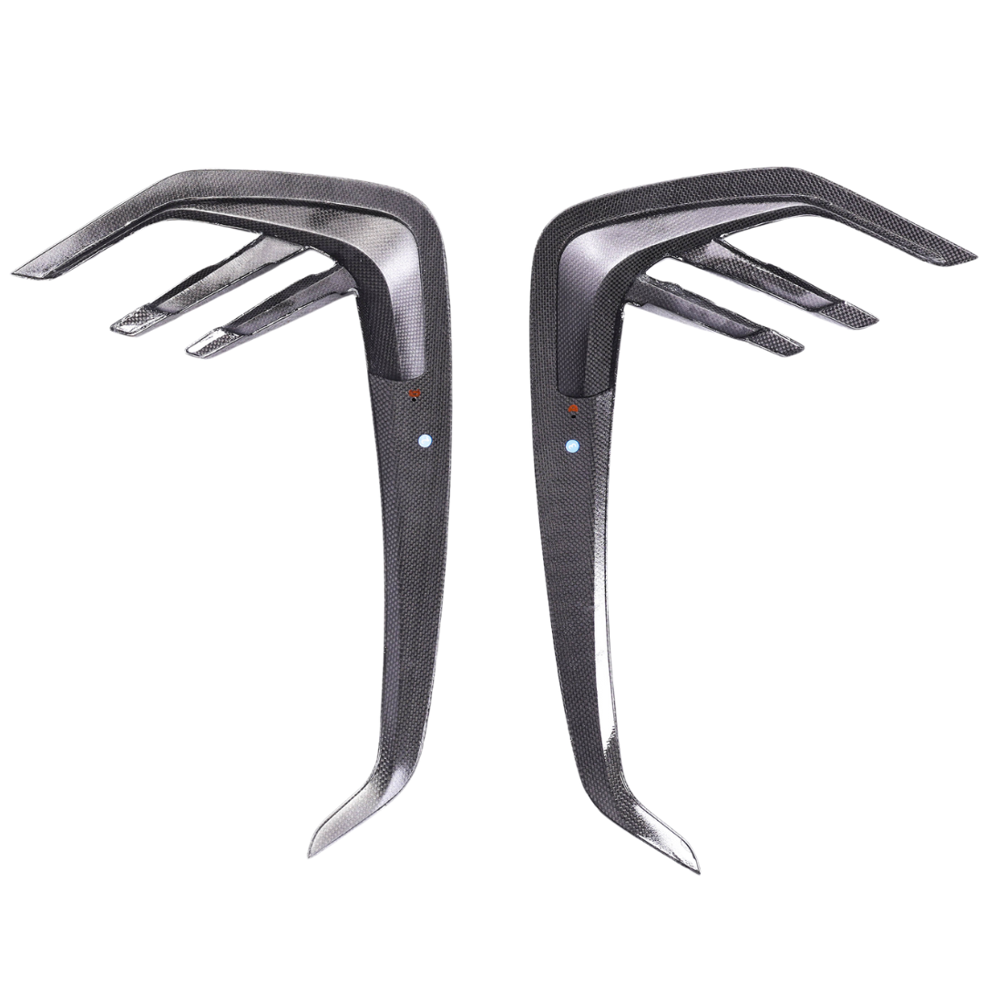 BMW M3 G80 DRY CARBON FIBRE AG STYLE FENDER TRIMS 2021+