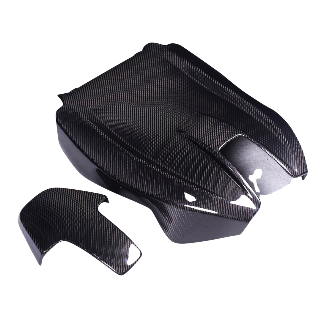 BMW M4 G82 DRY CARBON FIBRE SEAT BACK COVERS 2021+ (4 PCS)