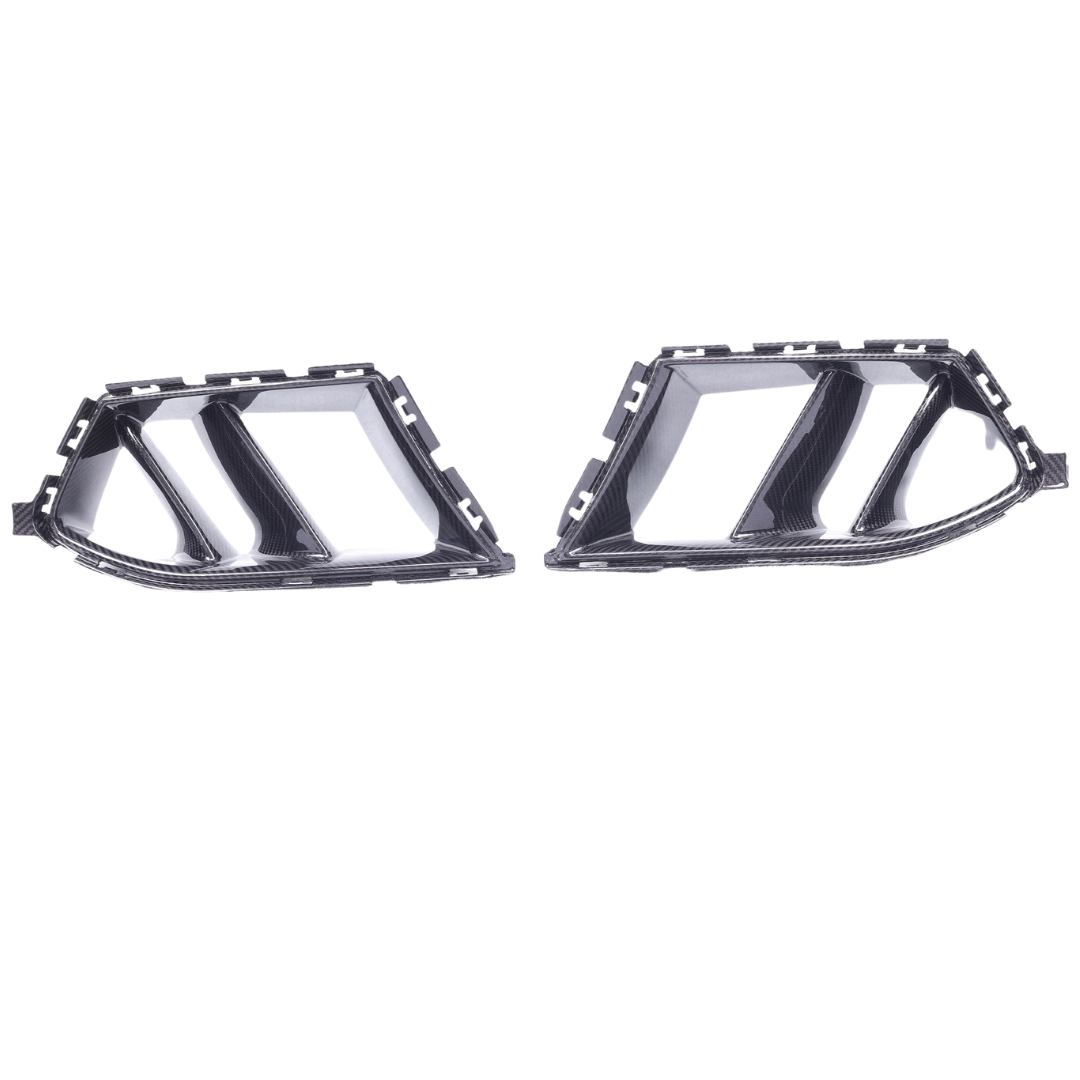 BMW M3/M4 G8X DRY CARBON FIBRE MHC STYLE FRONT BUMPER VENTS 2021+