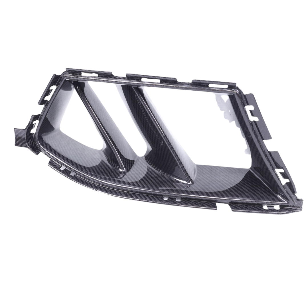 BMW M3/M4 G8X DRY CARBON FIBRE MHC STYLE FRONT BUMPER VENTS 2021+