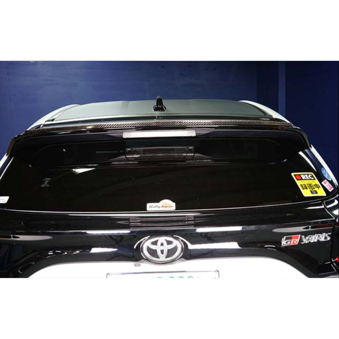 Toyota GR Yaris Dry Carbon Fibre Rear Spoiler Extension