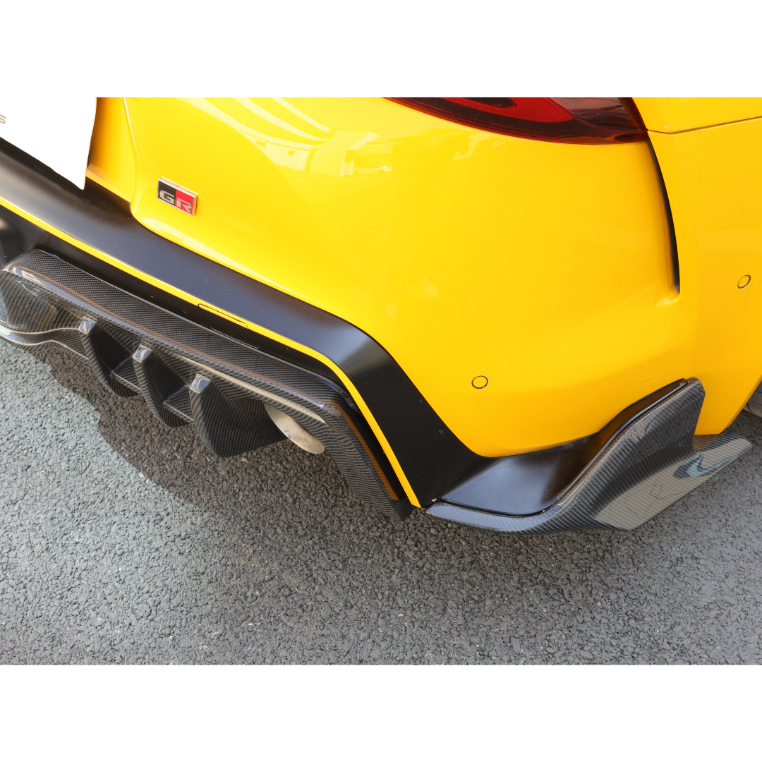 Toyota Supra A90 Carbon Fibre Adro Style Rear Splitters 2019+