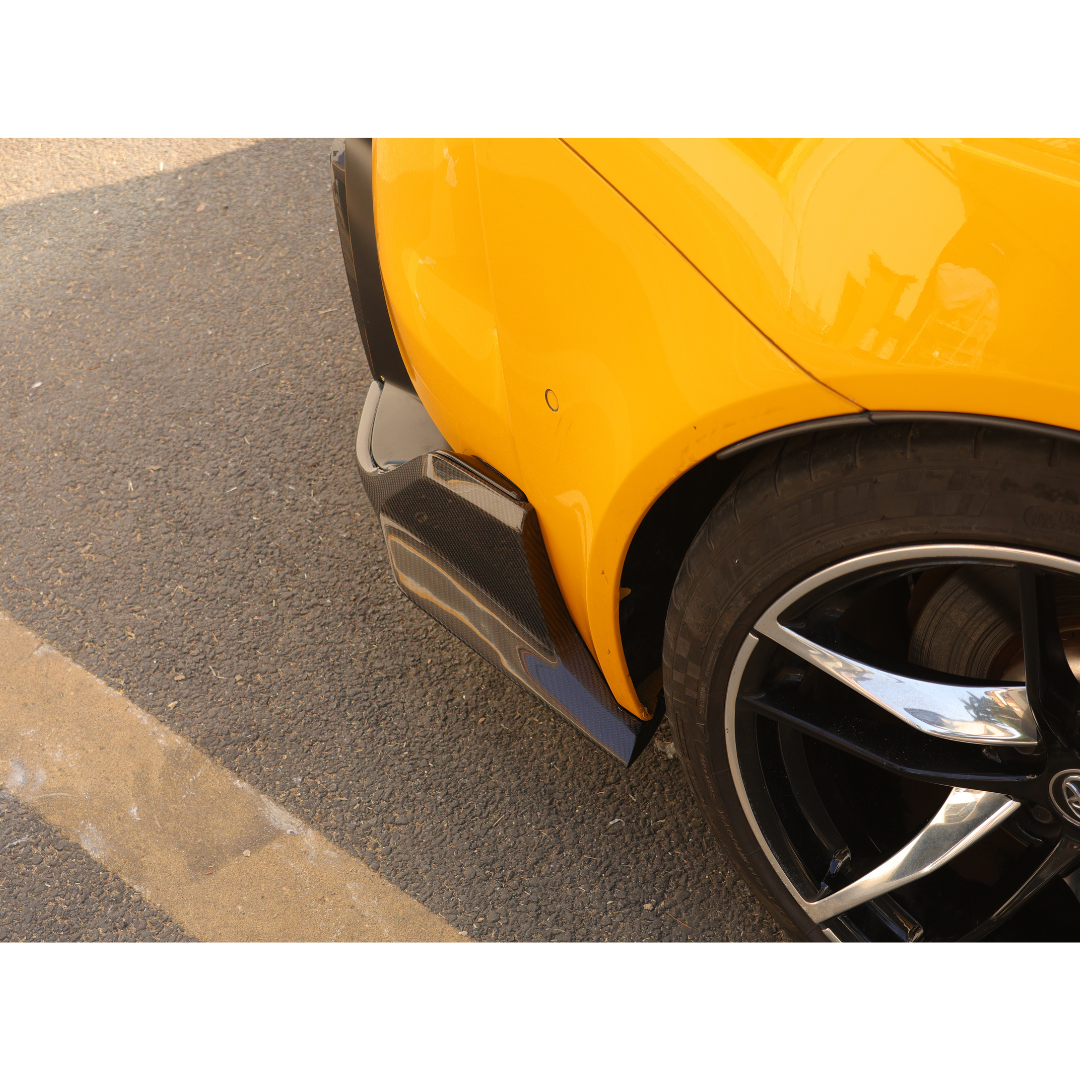 Toyota Supra A90 Carbon Fibre Adro Style Rear Splitters 2019+