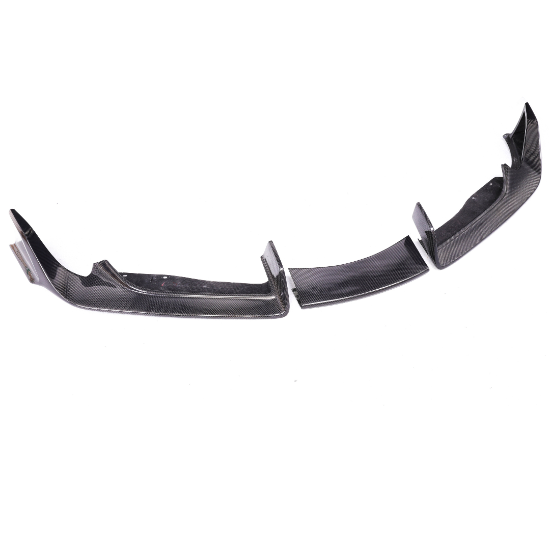 Toyota Supra A90 Carbon Fibre Adro Style Front Bumper Lip 2019+ (3 PCS)