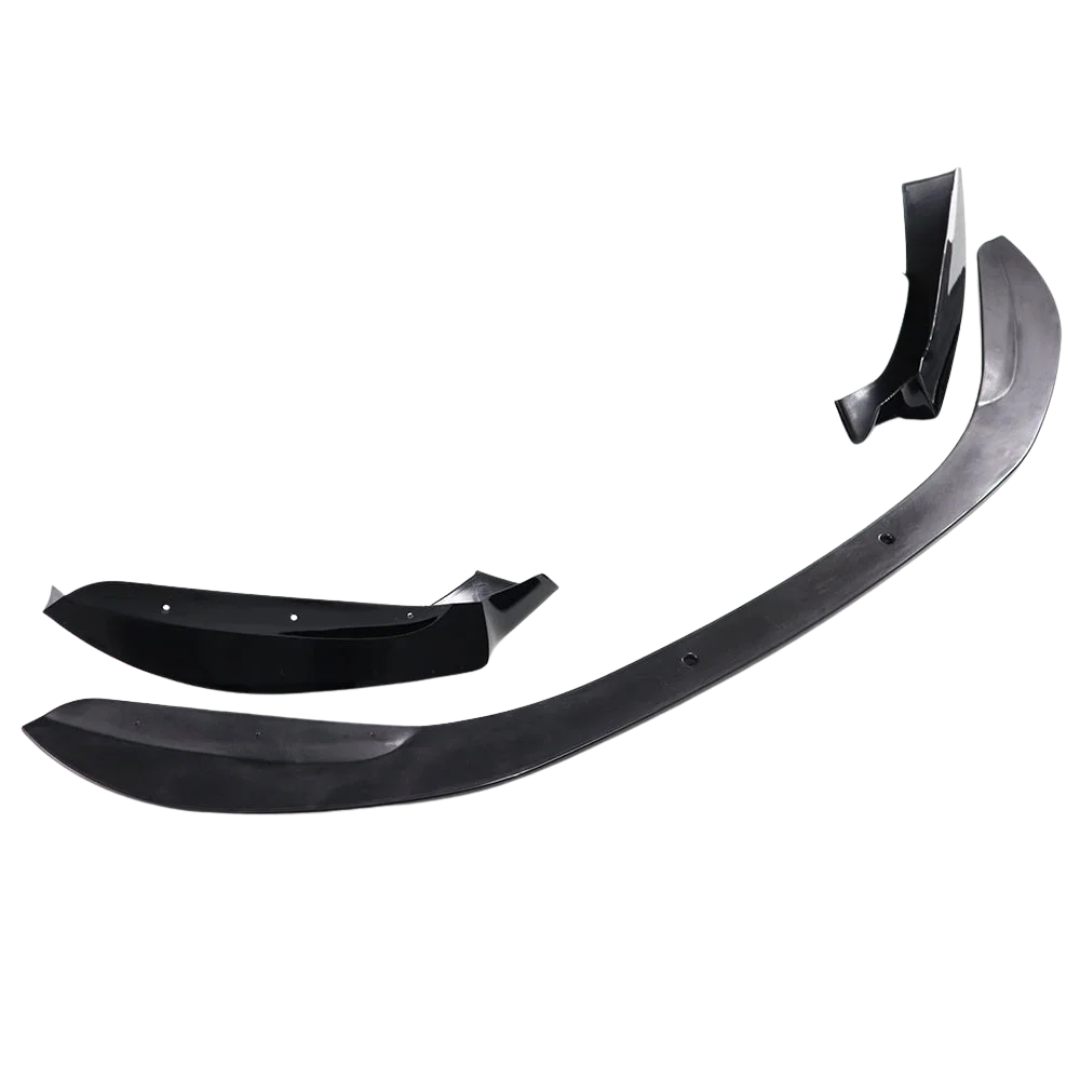 BMW F20 1 Series MP Style LCI Front Splitter Black Gloss 15-19