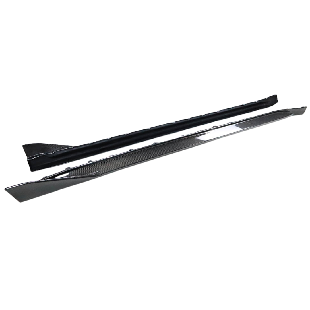 BMW M3 G80 MP STYLE CARBON FIBRE SIDE SKIRTS