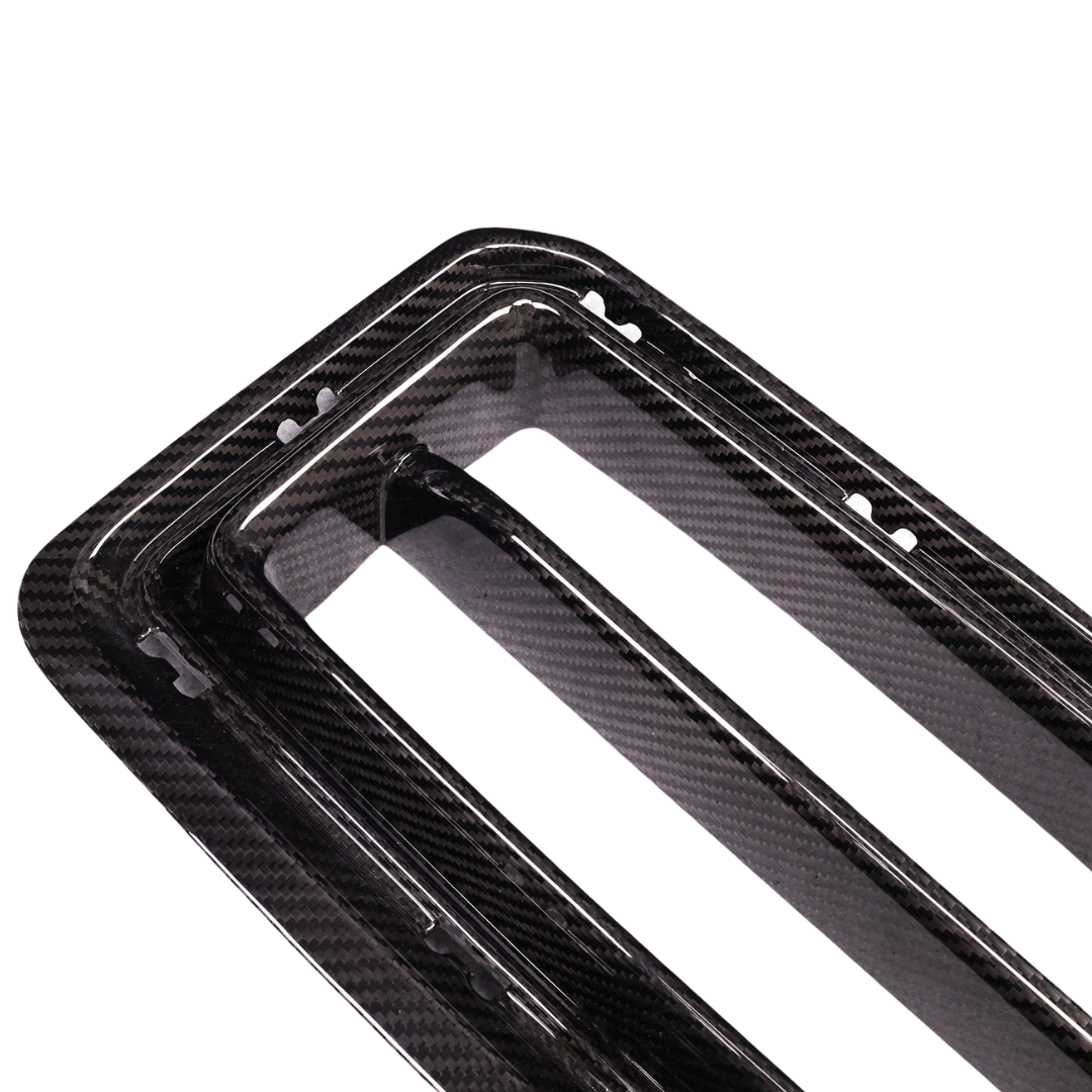 BMW G87 MP STYLE DRY CARBON FIBRE FRONT GRILLE (2 PCS)