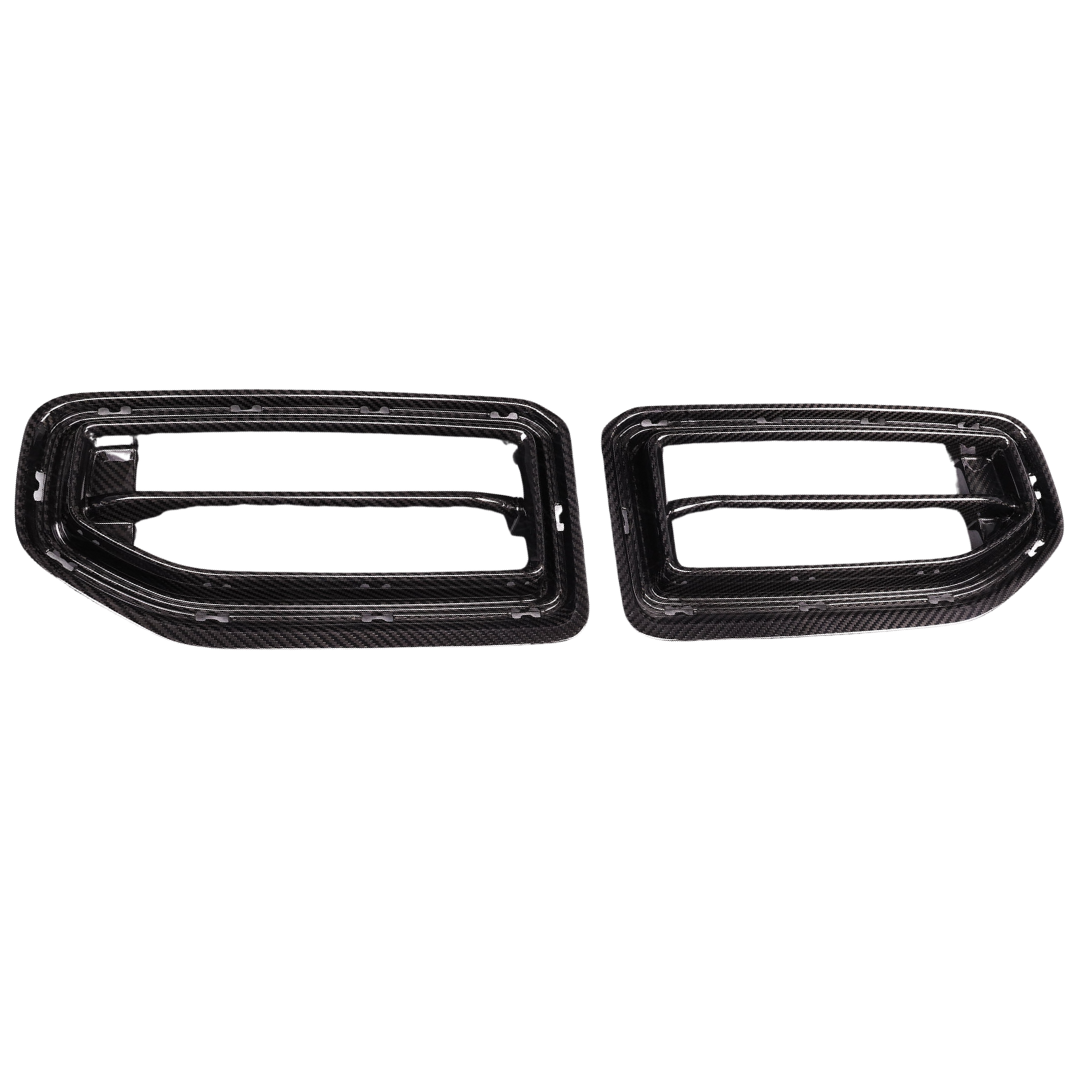 BMW G87 MP STYLE DRY CARBON FIBRE FRONT GRILLE (2 PCS)