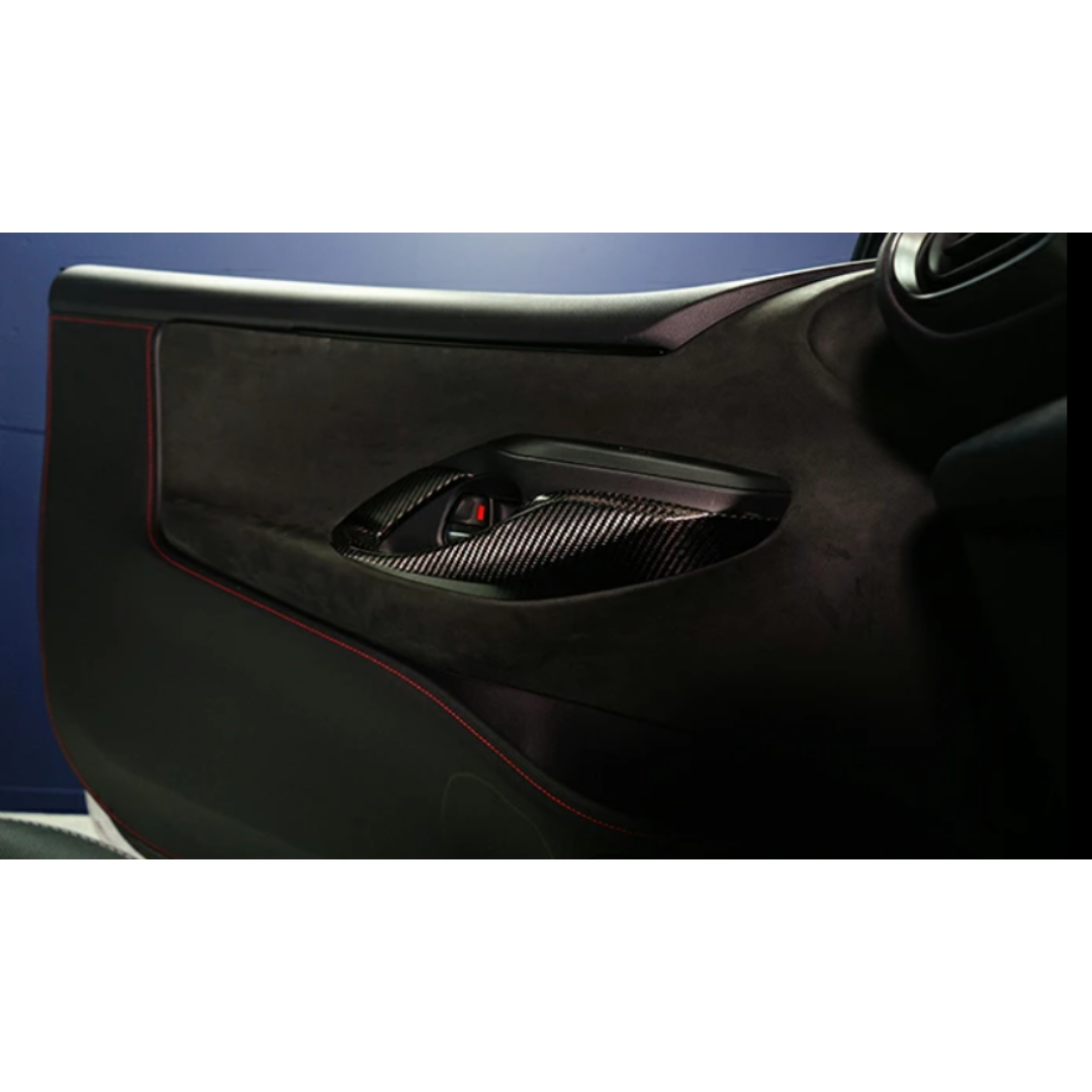 Toyota GR Yaris Dry Carbon Fibre Inner Door Panel Covers (SET OF 2)
