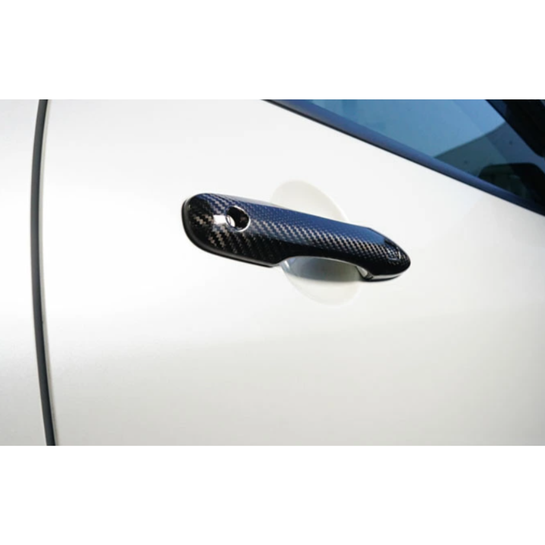 Toyota GR Yaris Dry Carbon Fibre Door Handle Covers (SET OF 2)