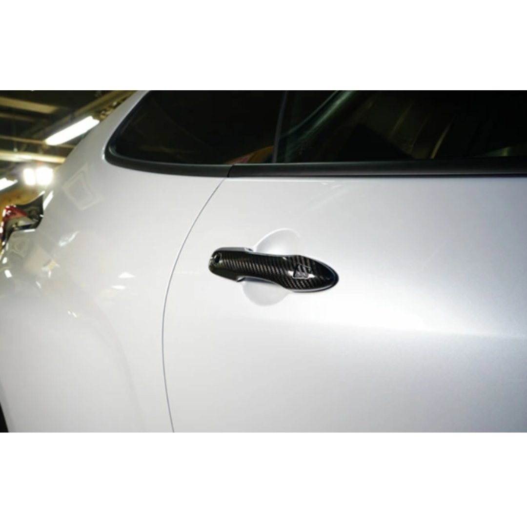 Toyota GR Yaris Dry Carbon Fibre Door Handle Covers (SET OF 2)