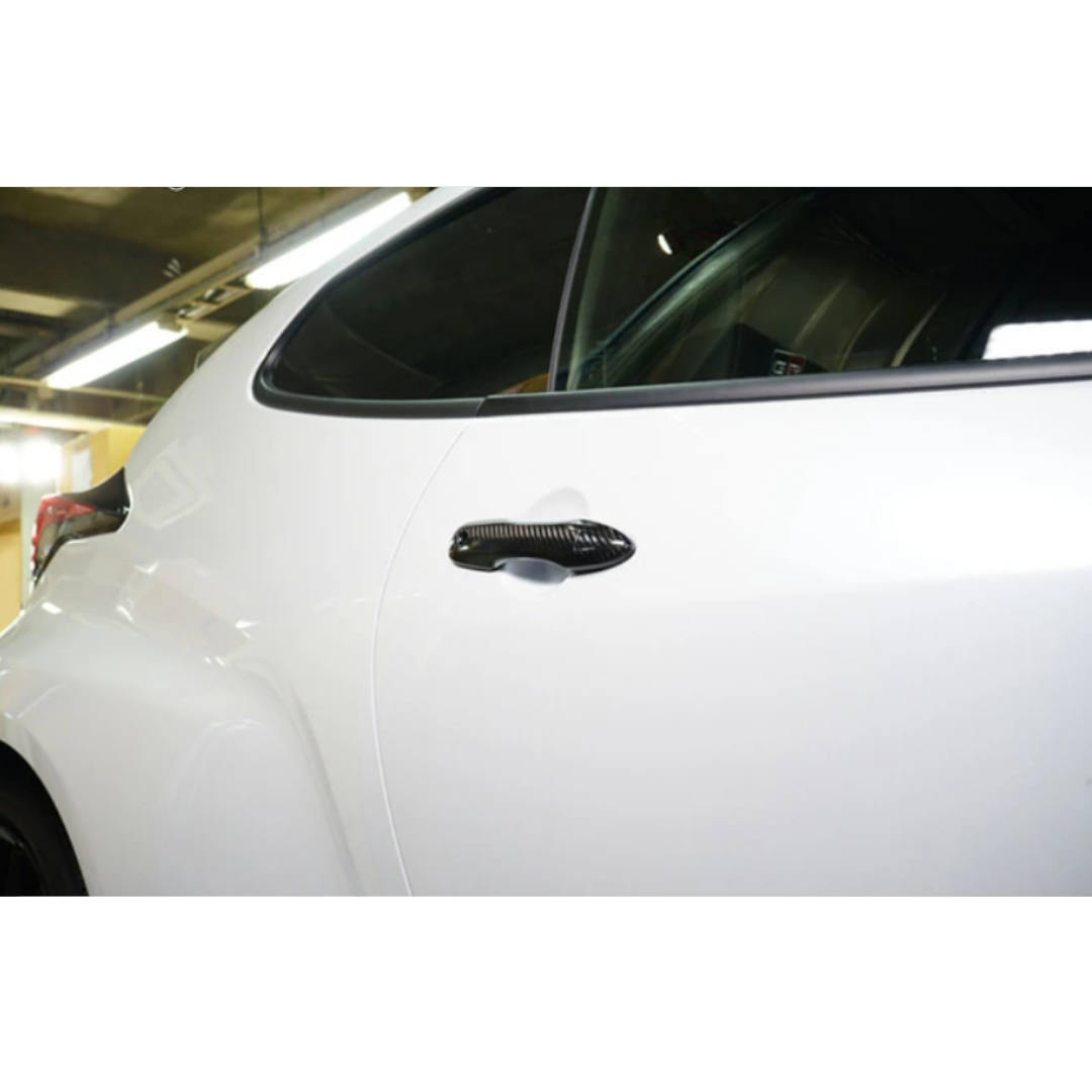 Toyota GR Yaris Dry Carbon Fibre Door Handle Covers (SET OF 2)