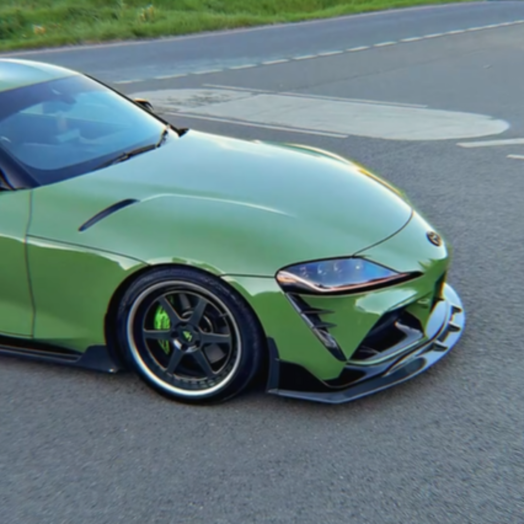 Toyota Supra A90 Carbon Fibre Man Ray Front Bumper Lip 2019+