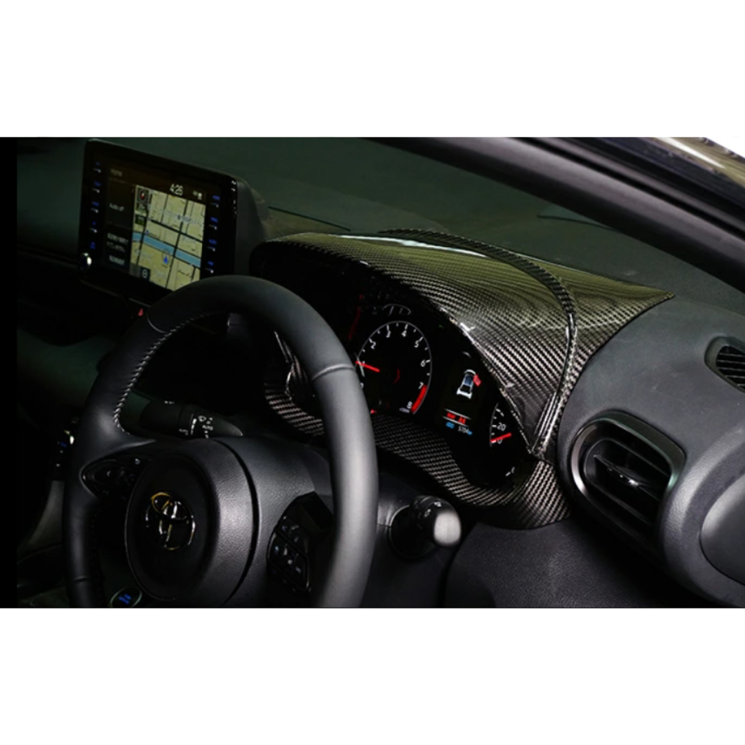 Toyota GR Yaris Dry Carbon Fibre Speedometer Hood Cover