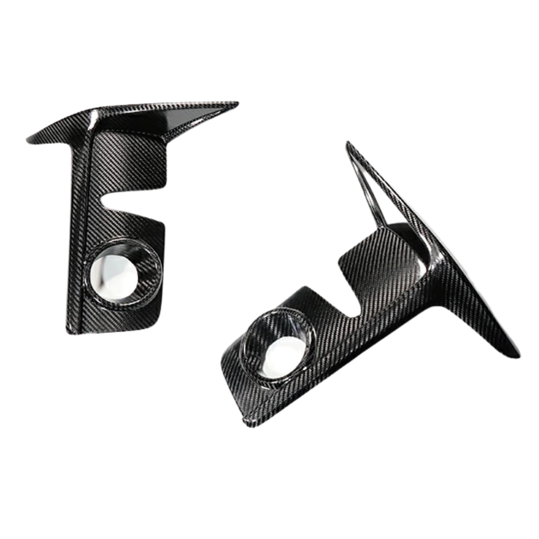 Toyota GR Yaris Dry Carbon Fibre Front Fog Light Covers (SET OF 2)