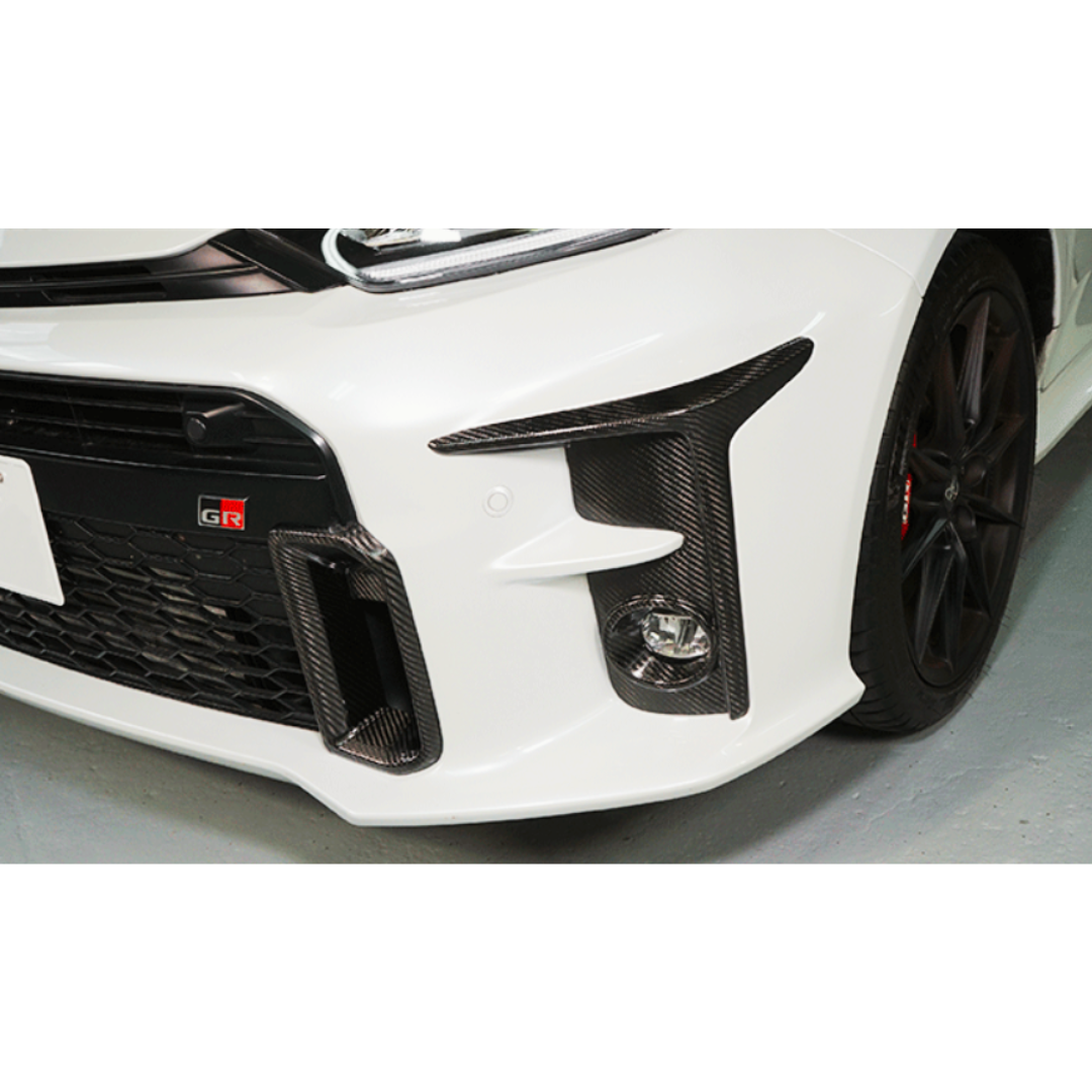 Toyota GR Yaris Dry Carbon Fibre Front Fog Light Covers (SET OF 2)