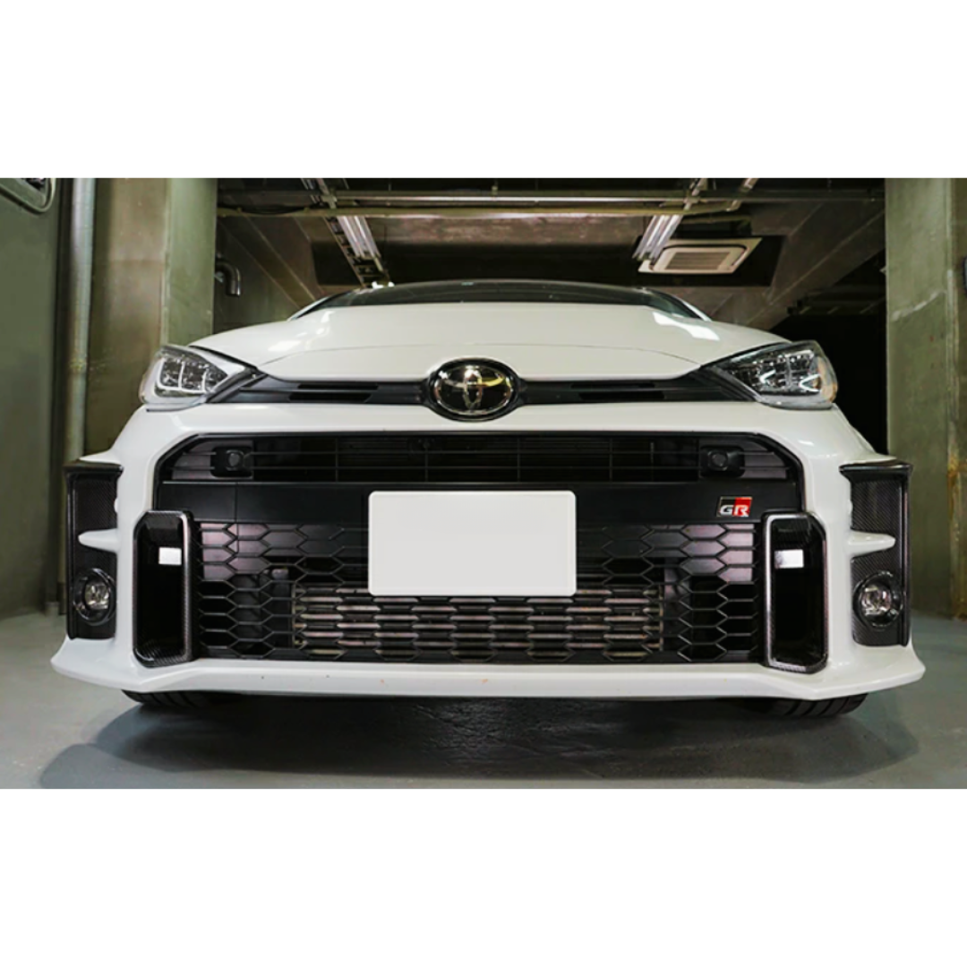 Toyota GR Yaris Dry Carbon Fibre Front Fog Light Covers (SET OF 2)
