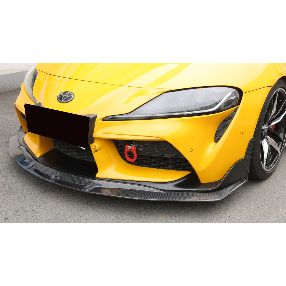 Toyota Supra A90 Carbon Fibre Man Ray Front Bumper Lip 2019+