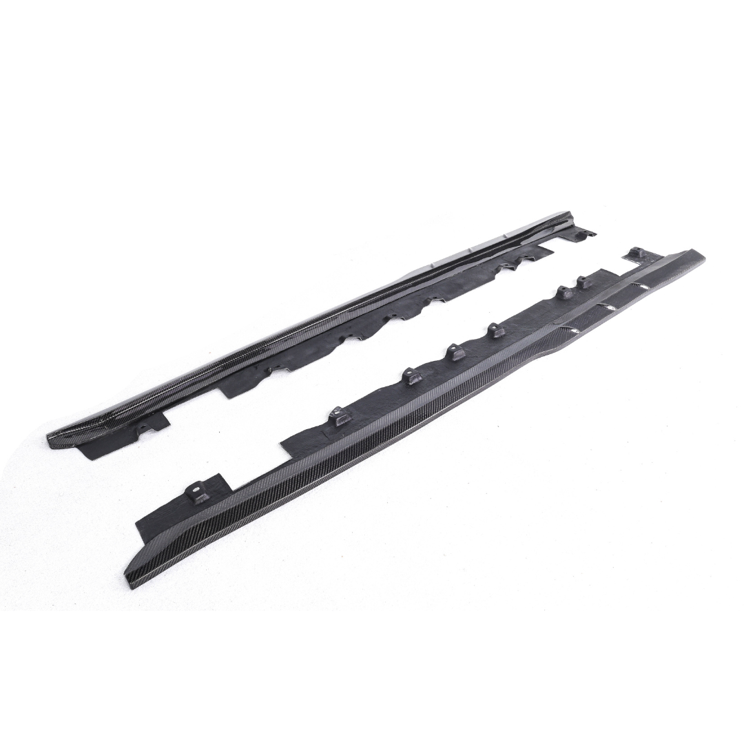 Toyota Supra A90 Carbon Fibre Man Ray Side Skirts 2019+