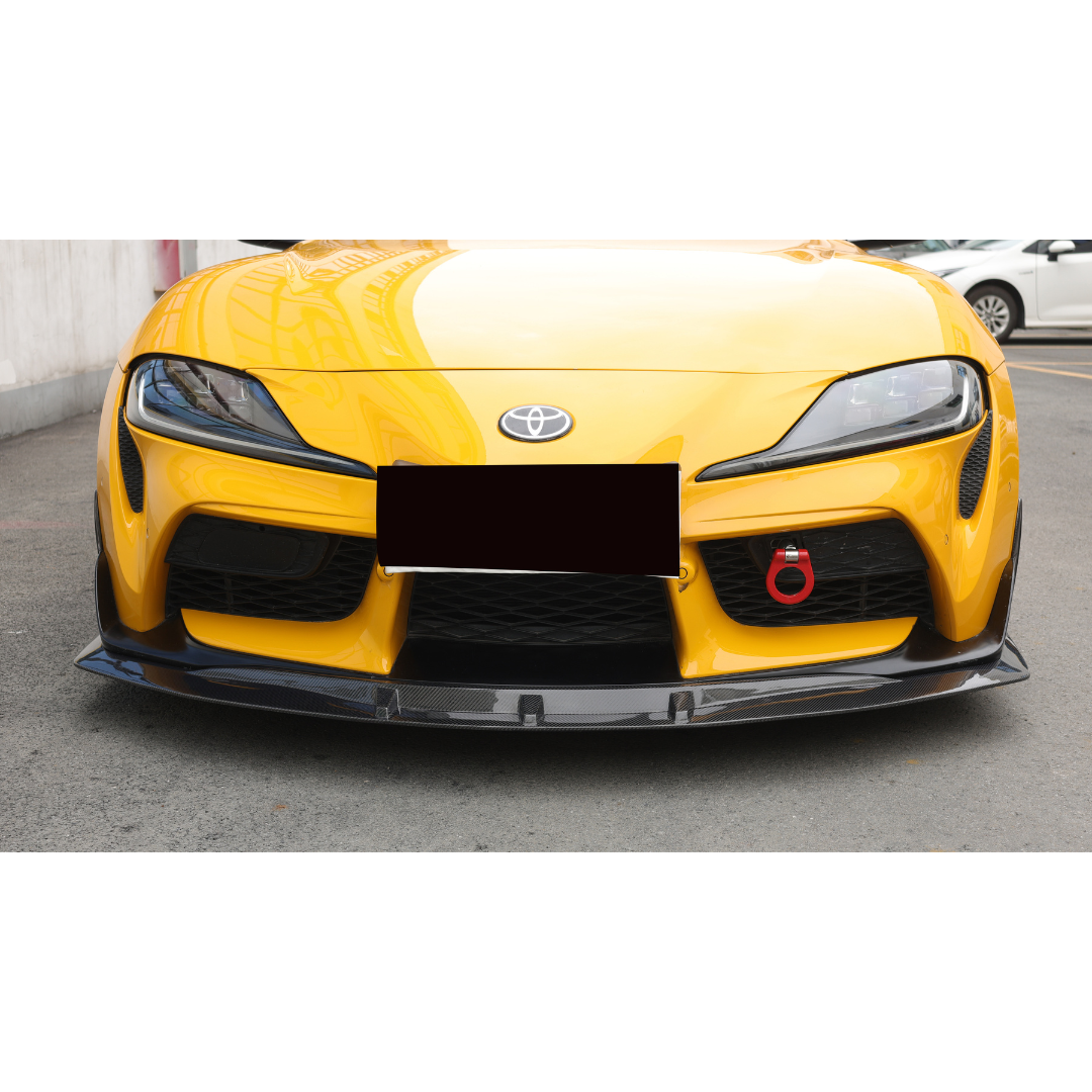 Toyota Supra A90 Carbon Fibre Man Ray Front Bumper Lip 2019+
