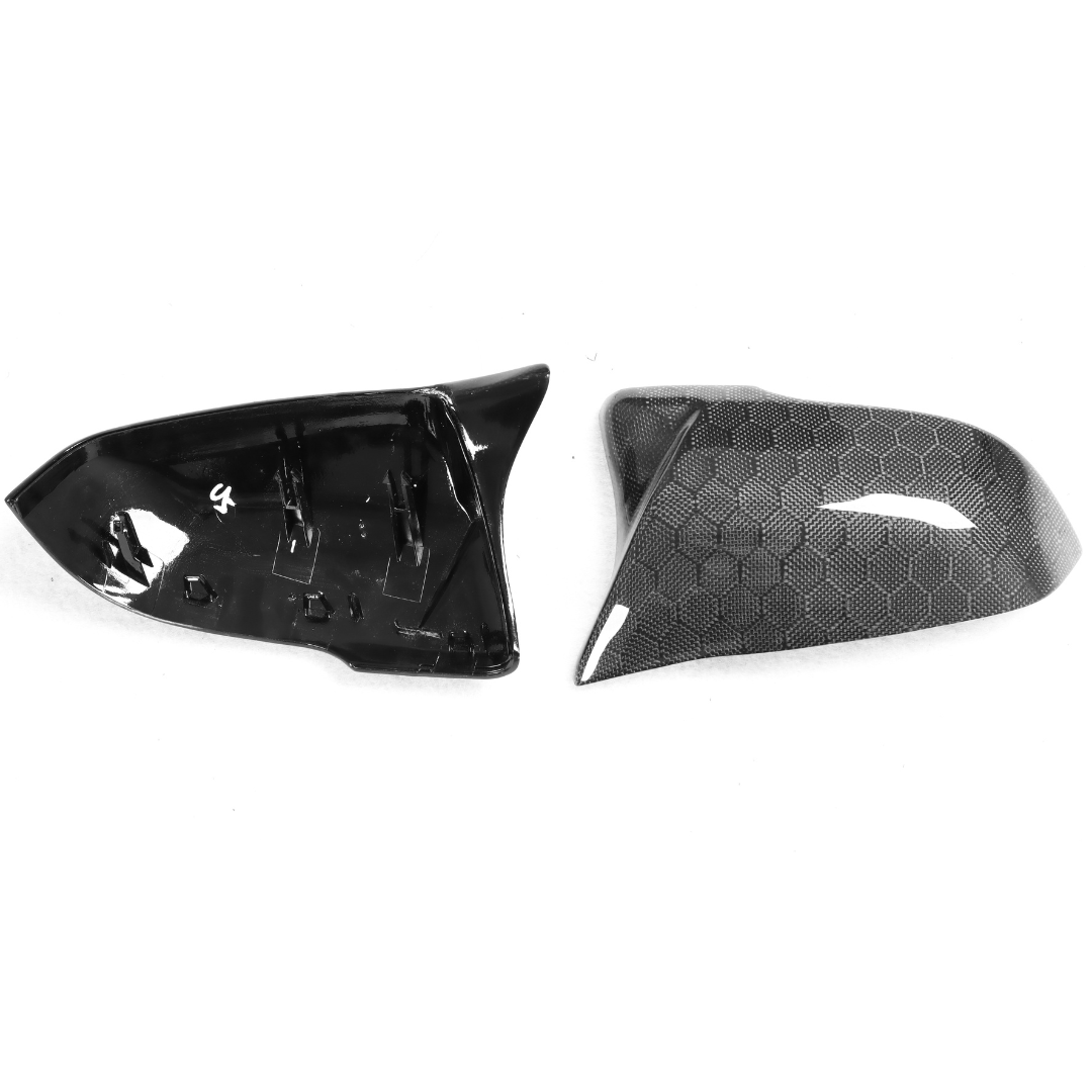 Toyota Supra A90 Honeycomb Carbon Fibre Mirror Cover Replacements