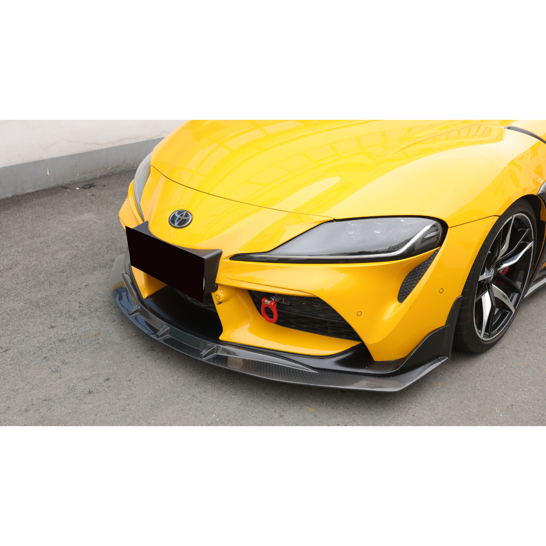 Toyota Supra A90 Carbon Fibre Man Ray Front Bumper Lip 2019+