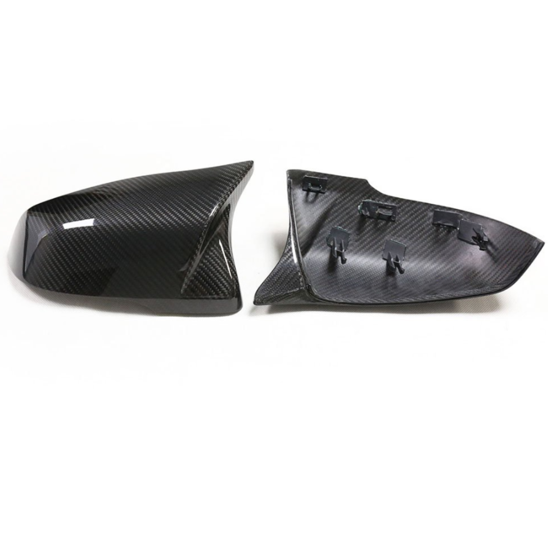 Toyota Supra A90 Dry Carbon Fibre M-Style Replacement Mirror Covers