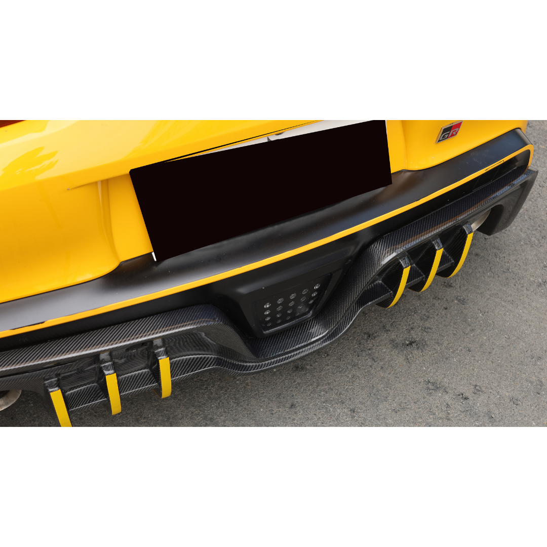 Toyota Supra A90 Carbon Fibre Man Ray Rear Bumper Diffuser 2019+