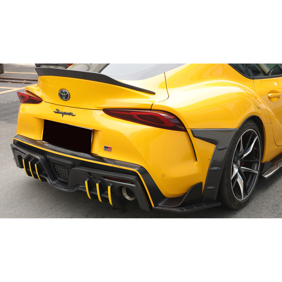 Toyota Supra A90 Carbon Fibre Man Ray Rear Bumper Diffuser 2019+