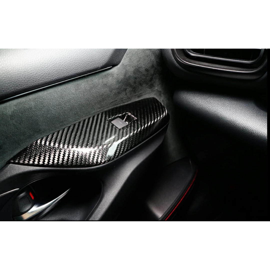 Toyota GR Yaris Dry Carbon Fibre Switch Panel Cover (SET OF 2)