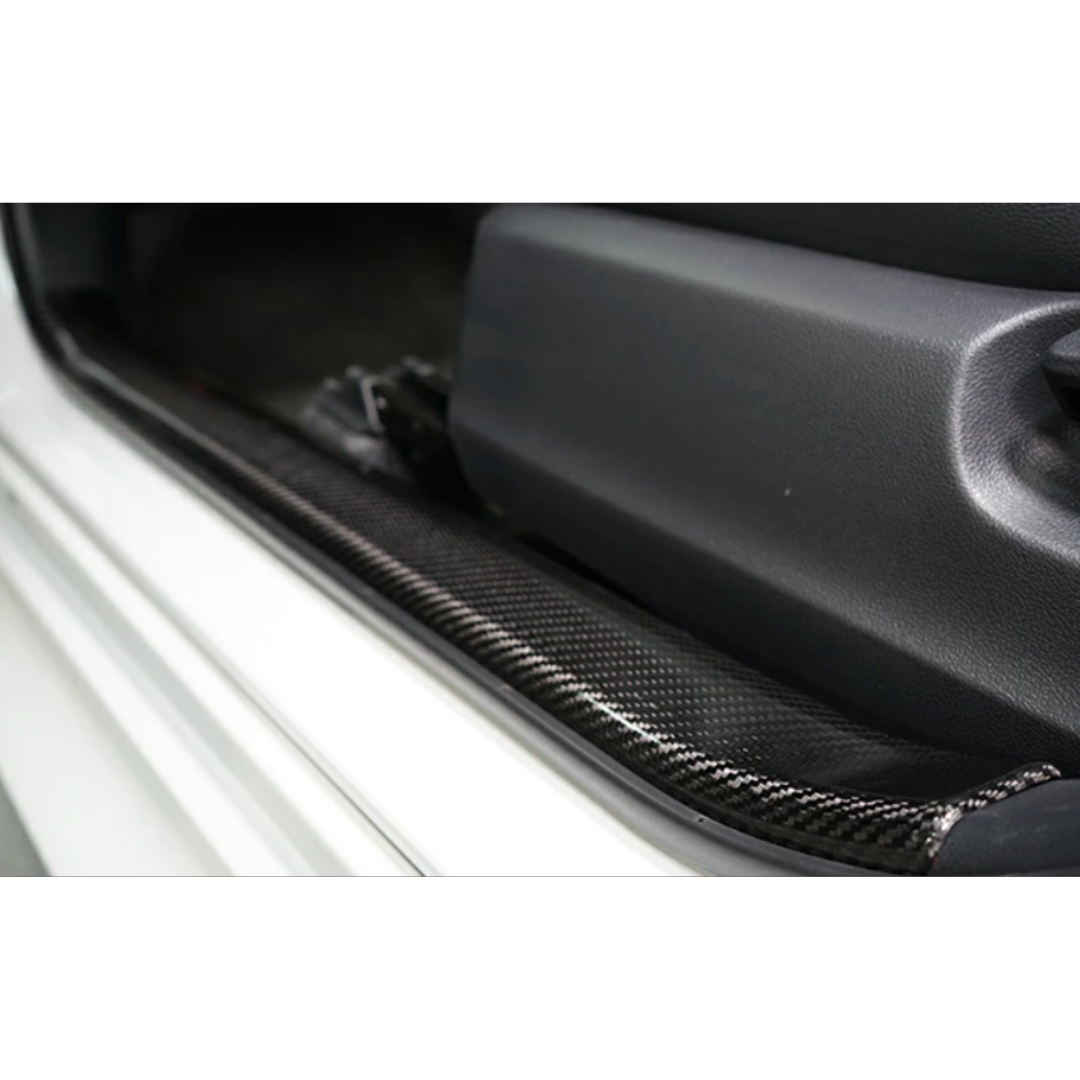 Toyota GR Yaris Dry Carbon Fibre Scuff Plate Covers (SET OF 2)