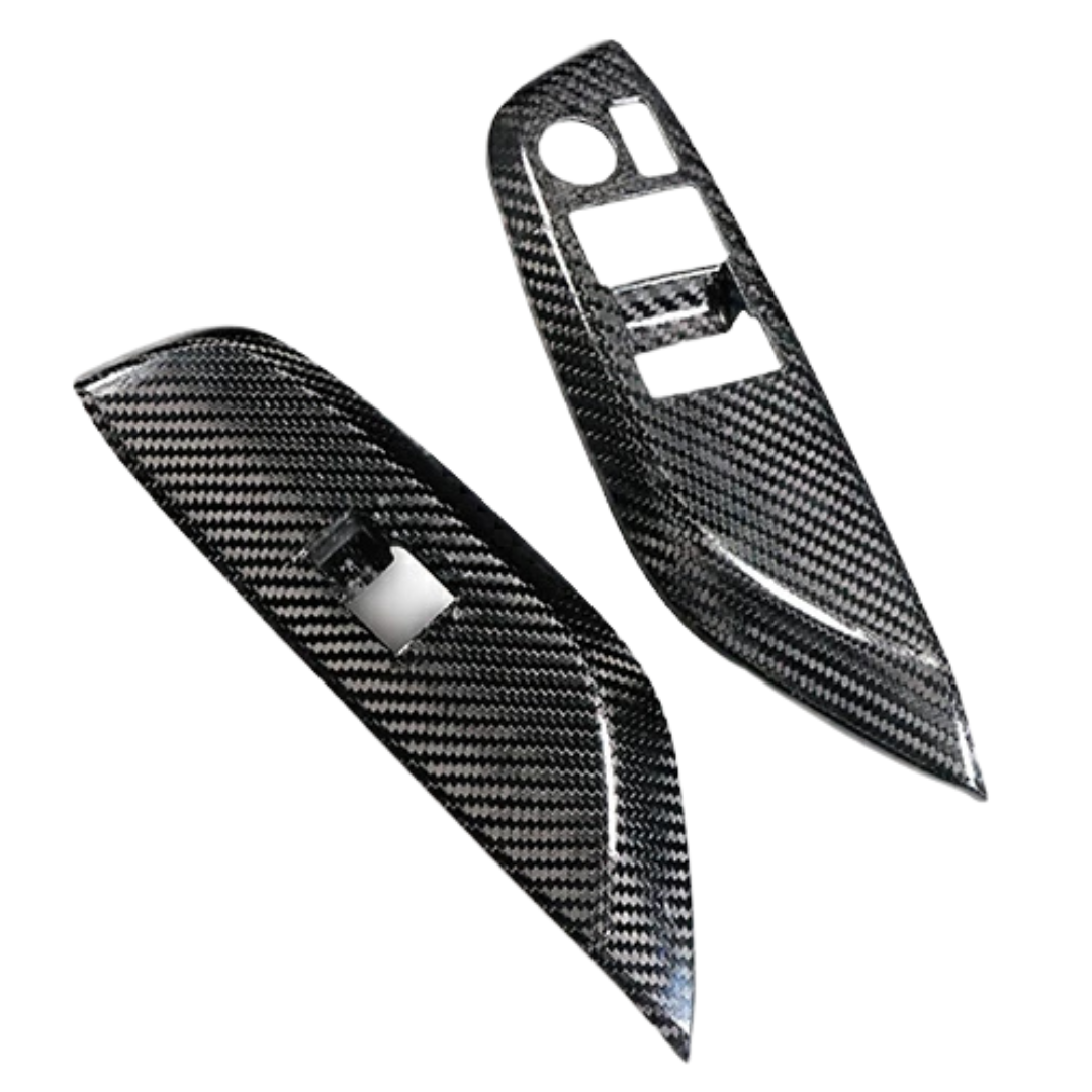 Toyota GR Yaris Dry Carbon Fibre Switch Panel Cover (SET OF 2)