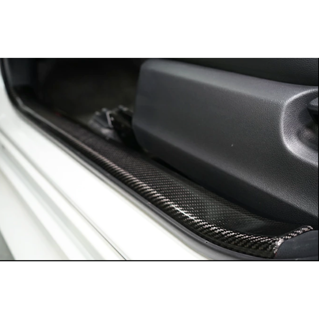 Toyota GR Yaris Dry Carbon Fibre Scuff Plate Covers (SET OF 2)