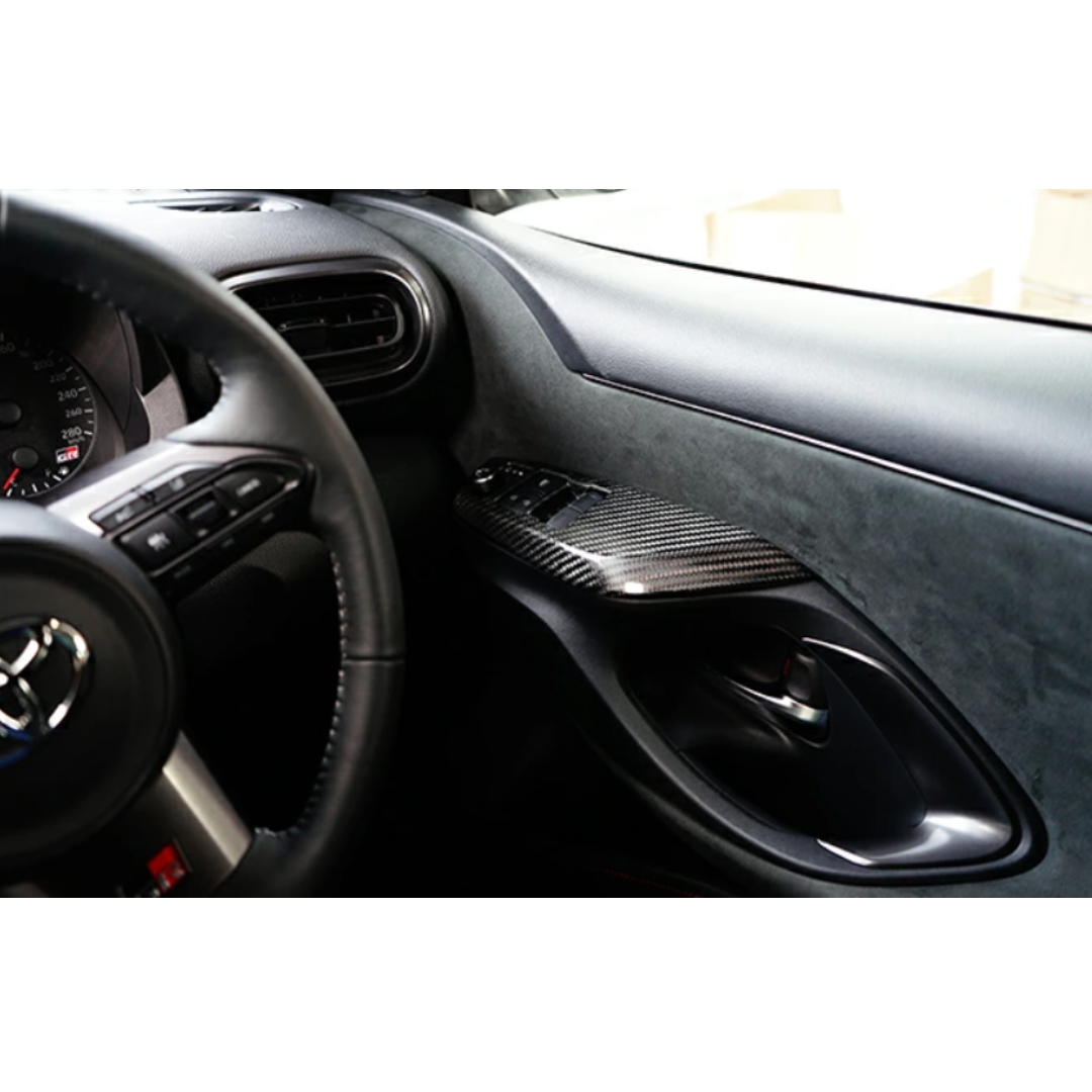 Toyota GR Yaris Dry Carbon Fibre Switch Panel Cover (SET OF 2)