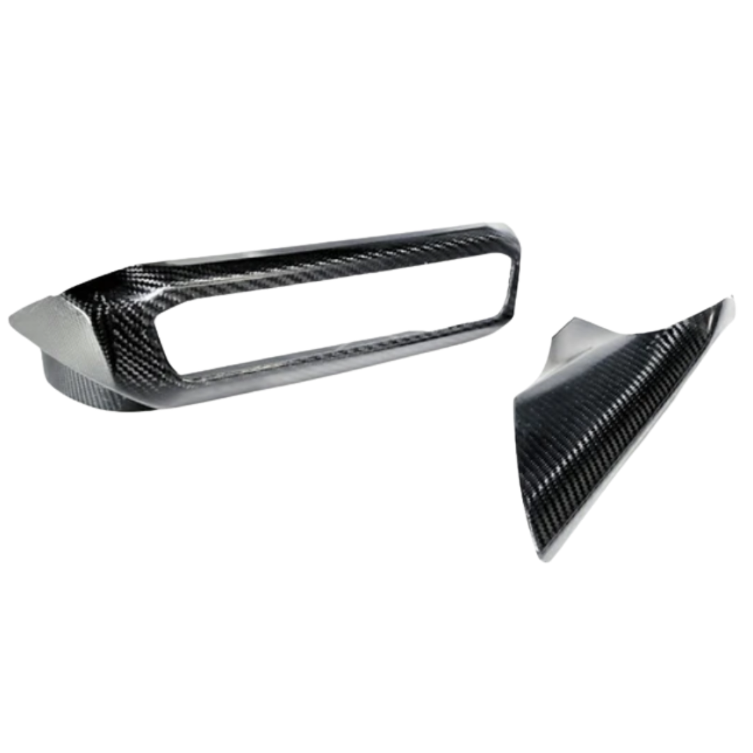 Toyota Supra A90 Dry Carbon Fibre Centre Console Cover (RHD, 2PCS)