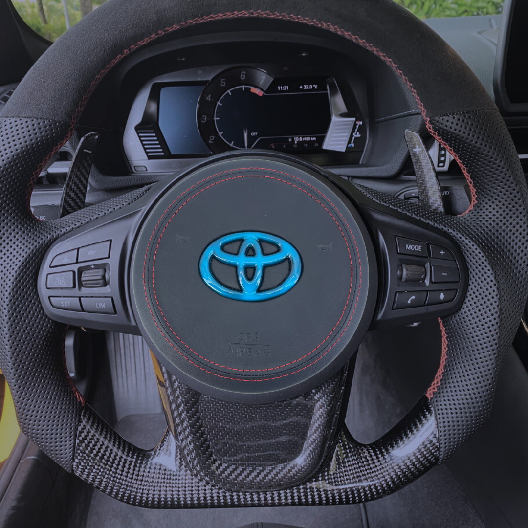 Toyota Supra A90 LED Colour-Changing Airbag Cover