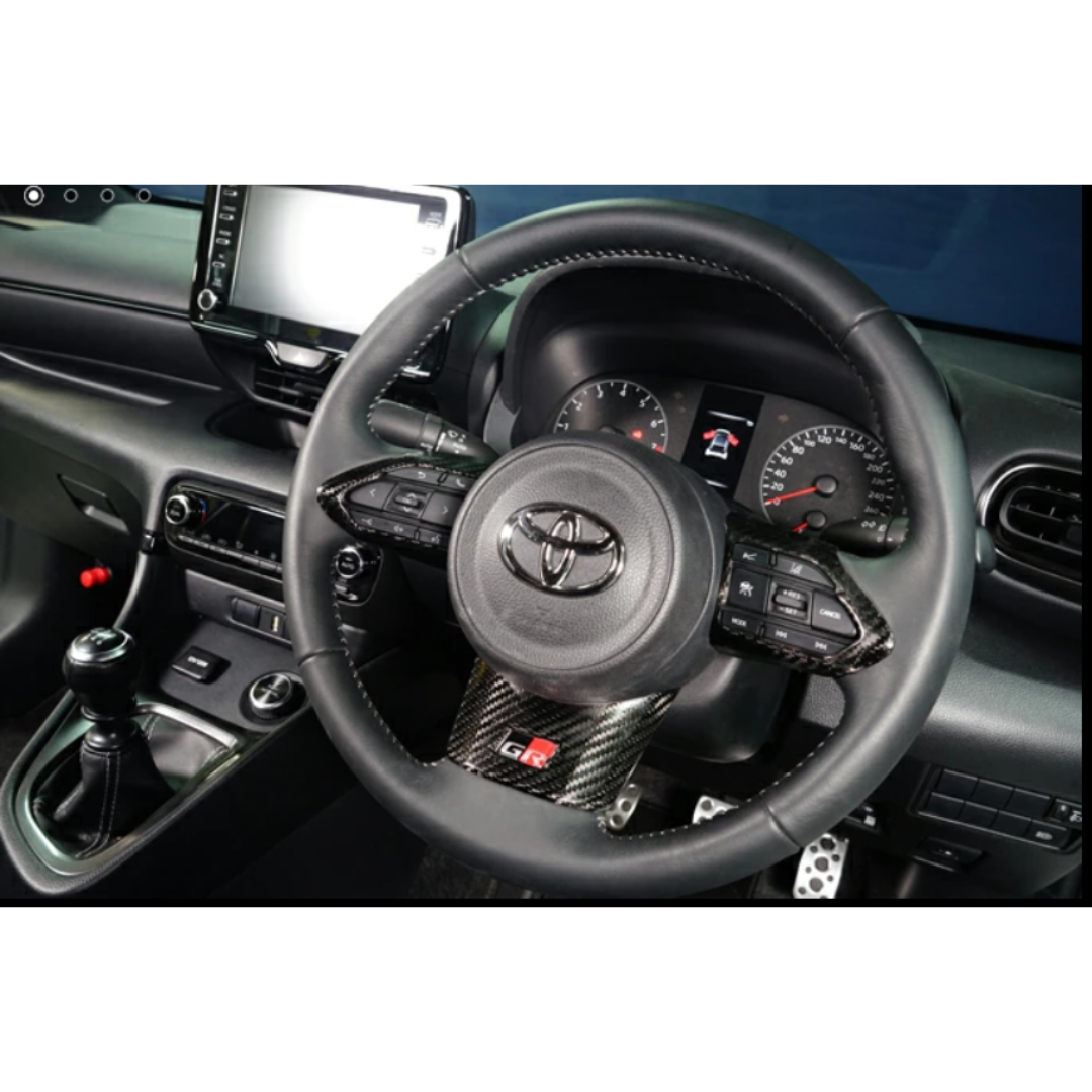 Toyota GR Yaris Dry Carbon Fibre Steering Wheel Cover
