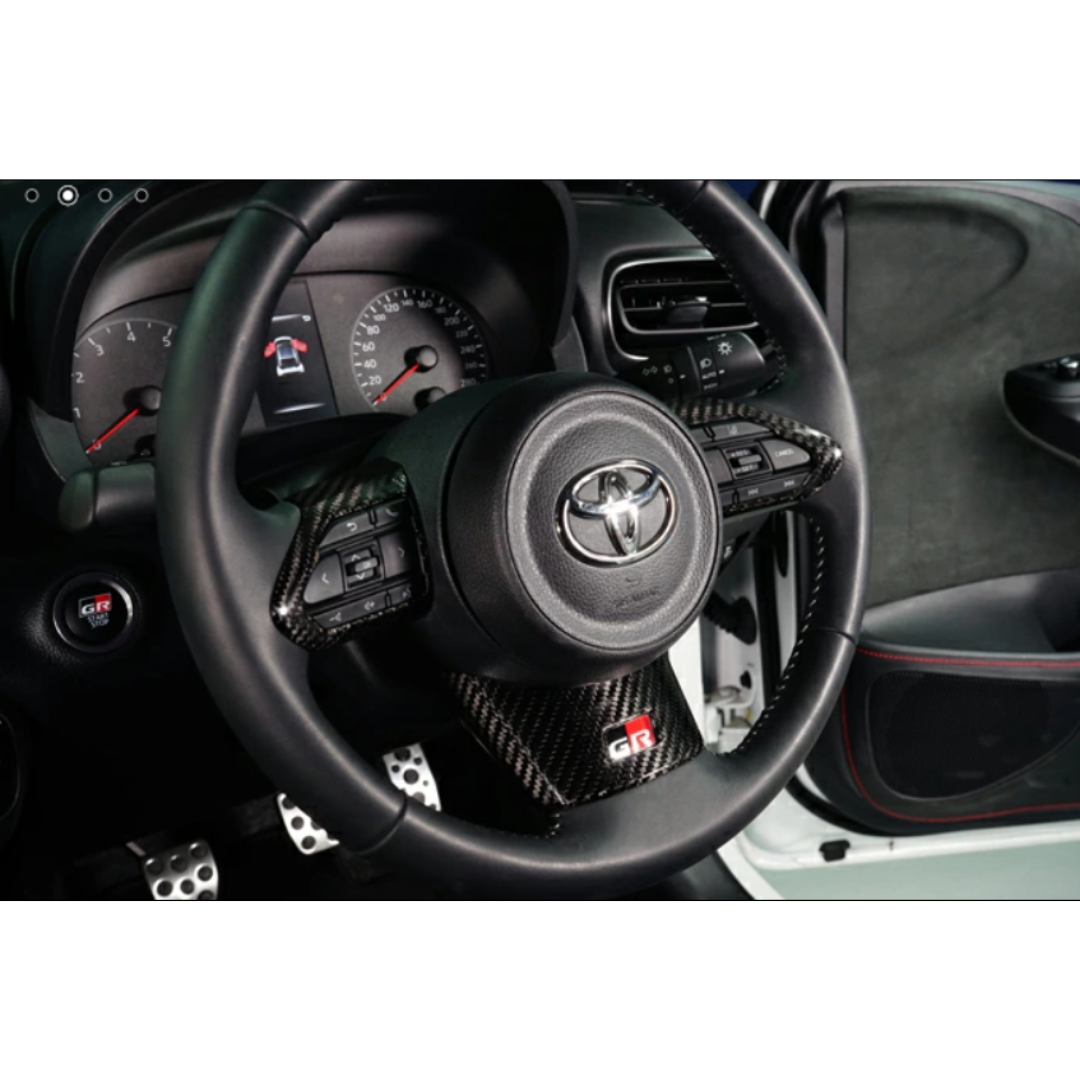 Toyota GR Yaris Dry Carbon Fibre Steering Wheel Cover