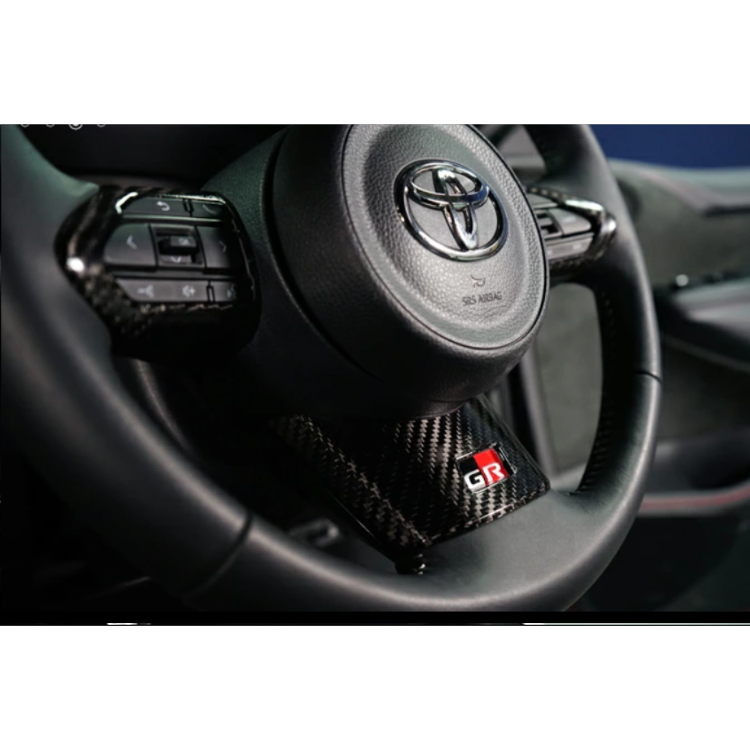 Toyota GR Yaris Dry Carbon Fibre Steering Wheel Cover