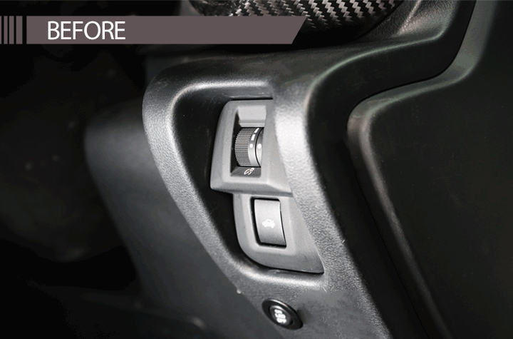 Dry Carbon Fibre Front Switch Panel Cover – Toyota GR86 / Subaru BRZ