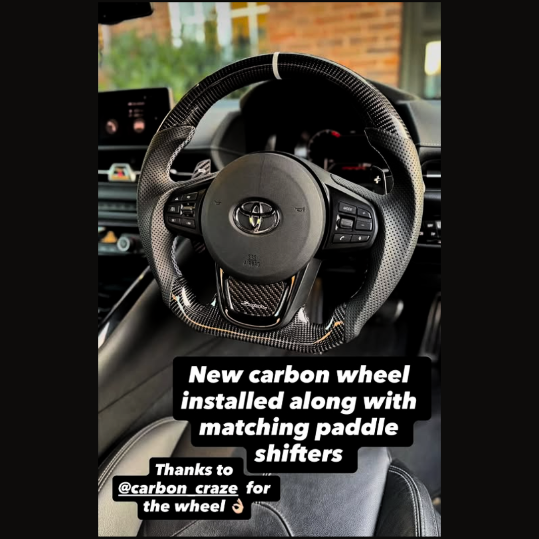 Toyota Supra A90 Carbon Fibre Steering Wheel Upgrade: The Complete Buyer’s Guide (2025-2026)