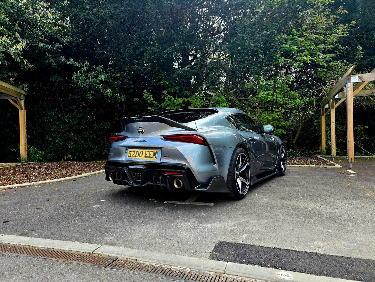 Toyota Supra A90 V Style Carbon Fibre Boot Spoiler 2019+