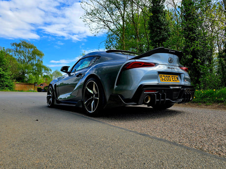 Toyota Supra A90 V Style Carbon Fibre Boot Spoiler 2019+