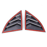 Toyota GR Supra A90 Dry Carbon Rear Side Window Cover