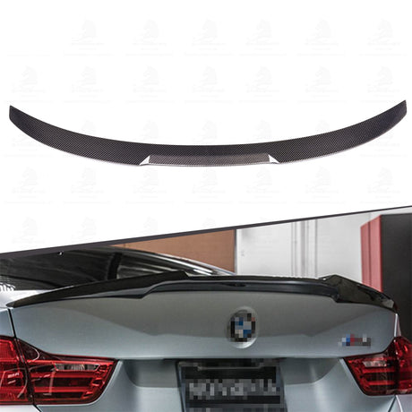 BMW V STYLE CARBON FIBRE REAR SPOILER – BMW M4 F82 (2014–2020)