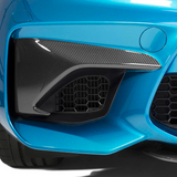 BMW M2 F87 DRY CARBON FIBRE FRONT UPPER SPLITTER FLAPS