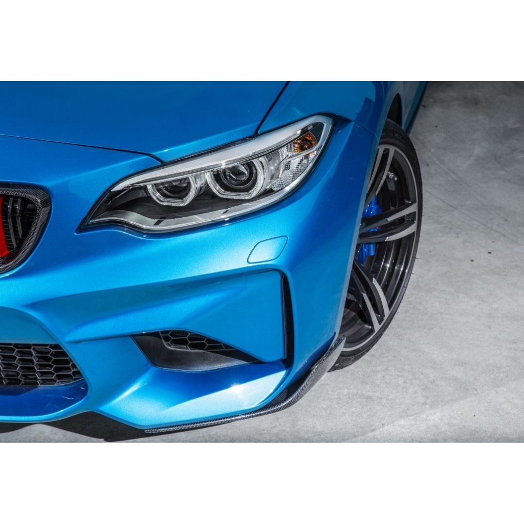 BMW F87 M2 MP STYLE CARBON FIBRE FRONT SPATS