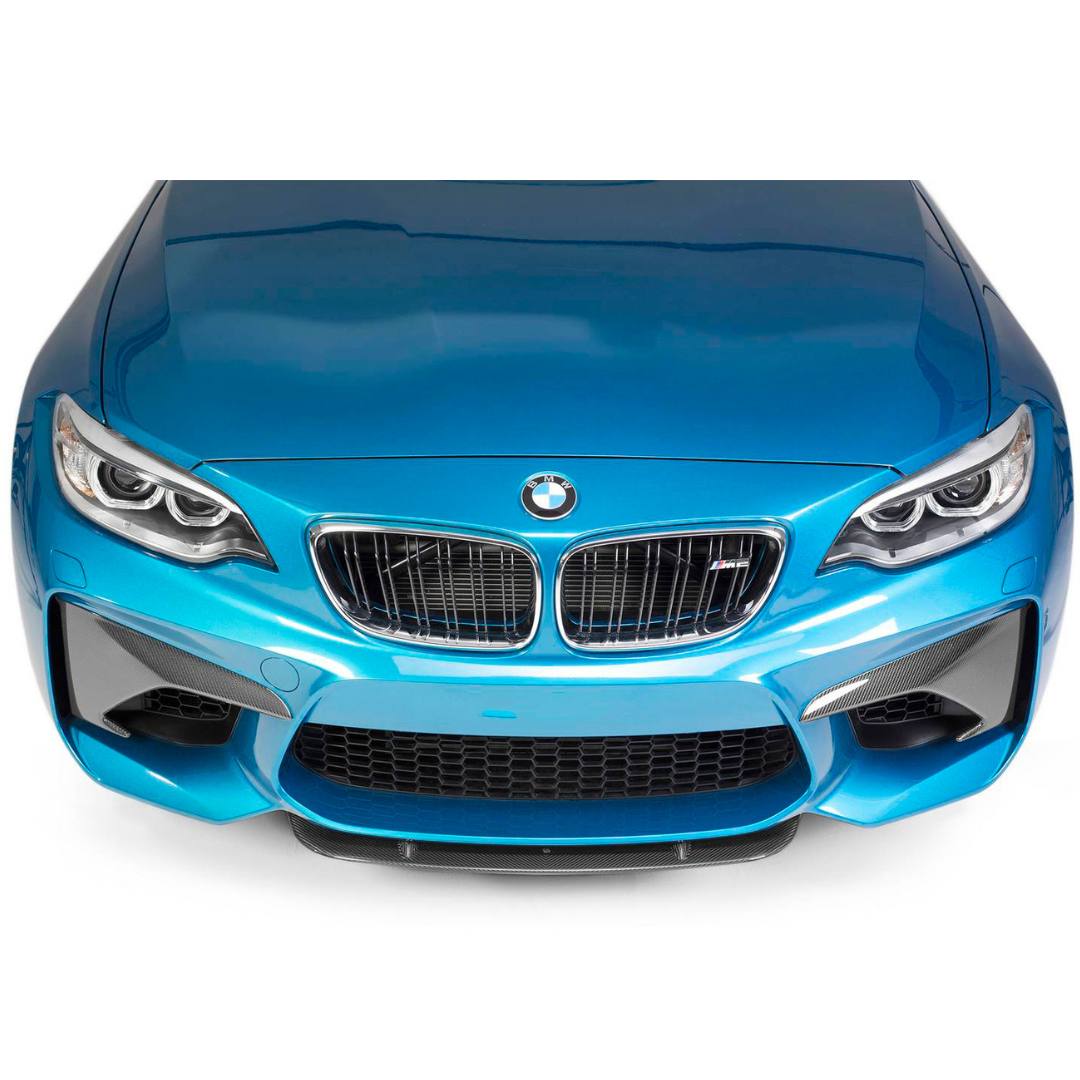 BMW M2 F87 CARBON FIBRE CENTRE FRONT LIP