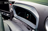 Toyota GR Yaris MK2 Dry Carbon Fibre Speedometer Inner Hood Cover